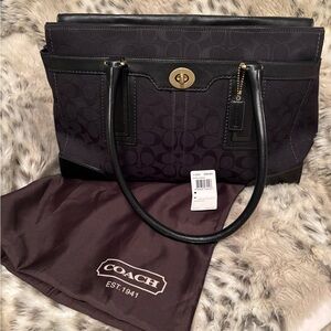 VINTAGE Y2K - Coach Signature Hampton Bag